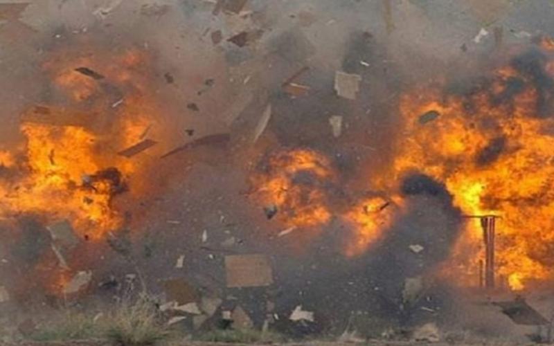 Massive explosion during road construction sparks panic 5 people killed in a tragic incident latest news hindi news khabargali 