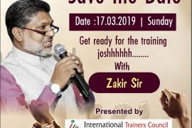 Raipur, Chhattisgarh, international training program, zakir