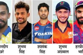 Indian Premier League, IPL, Chhattisgarh Cricket Team, Harpreet Singh Bhatia, Amandeep Khare, Shashank Singh, Shubham Aggarwal, Shubham Singh, Syed Mushtaq Ali T20 Trophy, Chhattisgarh, Khabargali