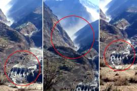 Natural disaster, glacier broken, Joshimath of Uttarakhand, Rishi Ganga project, barrage at Tapovan, water inundation, CM Trivendra Singh Rawat, Khabargali
