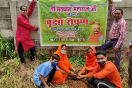 Revered Shri Satpal Ji Maharaj, Tree Plantation Program, Manav Utthan Sewa Samiti, Mahatma Deepti Bai Ji, Mahatma Atmaprabha Bai Ji, Chhattisgarh, Rajim Mela Area, Khabargali