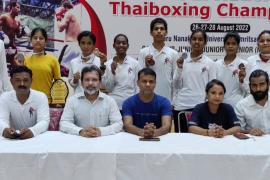 13th National Thai Boxing Championship, Raipur, Mansi Tandi got the first gold, Shivkali of Ambikapur got the first silver, Amritsar, Khabargali