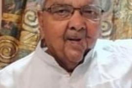 Former Congress MLA, Radheshyam Sharma, passed away, Bhatapara, Chhattisgarh, Khabargali