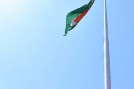 108 feet high tricolor hoisted in Jagannath Puri, Flag Foundation of India, Naveen Jindal, Khabargali
