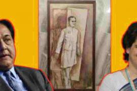 Priyanka Gandhi's painting sold for two crores, attack on Congress, money laundering, Union Minister Anurag Thakur, Financial Action Task Force, FATF, National Herald, Banker,khabargali
