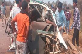 Balod, 5 people died in a road accident, Daundi police station area, Khabargali