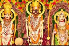 Dhoom in the capital of Shri Ram Janmotsav, Shri Ram Temple located on VIP Road, Jaitusav Math, Dudhadhari Math, Ram birth in Kaushalya Temple, Raipur, Chhattisgarh, Khabargali