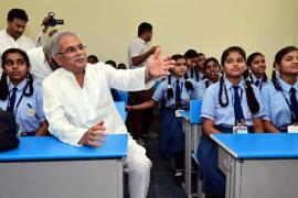 Big initiative of CM Baghel for students, Swami Atmanand Excellent English Medium School, Swami Atmanand English Medium College, Higher Education Minister Umesh Patel, Chhattisgarh,khabargali