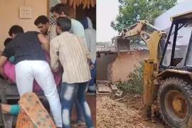 Pravesh Shukla, who suspected a tribal youth, was arrested, NSA was imposed, the house was also demolished with a bulldozer, Shivraj Singh, khabargali