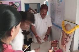 Chairman of Chhattisgarh Handicrafts Development Board, Chandan Kashyap, village Karandola Bhanpuri of Bastar district, Shishal craft training program, Chhattisgarh, Khabargali