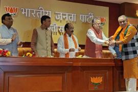 Former senior officers including MLA Dharamjit Singh joined BJP, Lormi, Chhattisgarh,khabargali