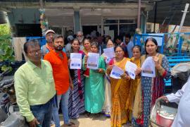 Election in Housing Board Colony in Sejbahar, residents create ruckus over voting Raipur Chhattisgarh News,khabargali
