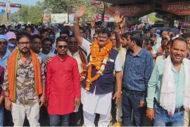 Revolt in BJP, District Panchayat member Rajesh Shyamkar from Dongargarh Assembly seat, Independent candidate, Vinod Khandekar, Chhattisgarh, Khabargali