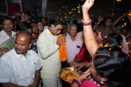 Former Cabinet Minister Rajesh Munat filed nomination as per the auspicious time, BJP candidate for Raipur West Assembly, Chhattisgarh Assembly Elections, Khabargali