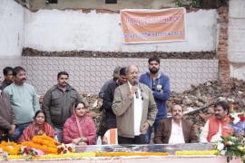 Brijmohan Aggarwal, Bulldozer MLA will again roar in the first public program of the eighth term, Chhattisgarh, Khabargali