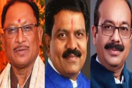 CM Sai will take oath along with Deputy CM Arun Sao and Vijay Sharma, Chhattisgarh, Khabargali