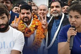 WFI, Wrestling Association suspended, Sakshi Malik, Phogat Khap Panchayat, Sanjay Singh suspended, Indian Olympic Association, Brij Bhushan Sharan Singh, Bajrang Punia, Vinesh Phogat and Sakshi Malik, top wrestlers of the country accused Brij Bhushan of sexually harassing female wrestlers.  allegation news,khabargali