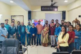 Raipur Book Reading Circle, Convener Pradeep Srivastava, Journalist Shubham Upadhyay, Chhattisgarh, Khabargali