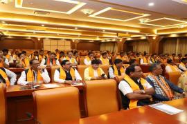 BJP made strategy for Lok Sabha elections, meeting of cluster in-charges, BJP started Gaon Chalo campaign for Lok Sabha elections 2024, Chhattisgarh, Khabargali