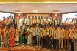 Members of all class welfare group including Korram, Kashyap, Netam took over BJP, Chhattisgarh, Khabargali