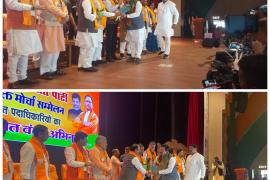 Another blow to Congress...Bilaspur District President now in BJP, Arun Singh Chauhan, Chhattisgarh, Khabargali