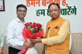 Dr. Dhirendra Tiwari, Doctor of Homeopathy, Chhattisgarh, Khabargali was made special advisor to Chief Minister Sai.