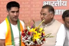 Boxer Vijender Singh joins BJP, Khabargali