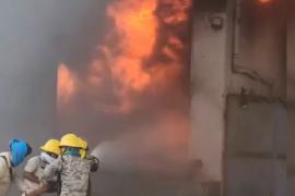 Fire broke out in a foam factory in Gondwara, 2 women workers burnt alive, once again a case of arson came to light in the capital Raipur, Chhattisgarh, Khabargali
