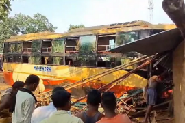 Big Accident: Bus going from Raipur to Jagdalpur met with an accident due to tire burst, two killed, 6 injured in the accident...  Kondagaon news Hindi news  latest news big news
