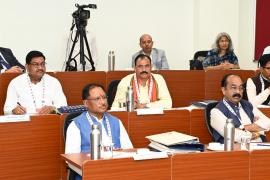 Discussion on preparing the road map for developed Chhattisgarh, Chhattisgarh government held discussions with renowned experts of the country on good governance and development, Indian Institute of Management, Raipur, Khabargali