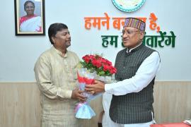 Kedar Kashyap got the charge of Parliamentary Affairs Minister, Chhattisgarh, Khabargali