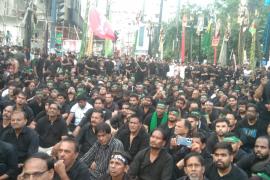 A huge mourning procession was taken out in the capital on “Yaume Ashura”, “Yaume Ashura” the martyrdom day of Hazrat Imam Hussain, the grandson of Prophet Hazrat Mohammad S.A.W., Haider Ali President Hyderi Mosque Trust Mominpara, Raipur, Chhattisgarh, Khabargali