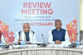 Union Minister of Power and Housing and Urban Affairs, Shri Manohar Lal, Chhattisgarh will soon get back the status of 'Power Surplus State', Chief Minister Vishnu Dev Sai, Chhattisgarh, Khabargali
