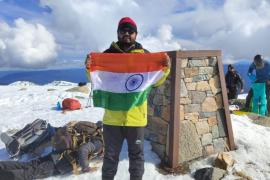 Chhattisgarh's mountaineer Rahul hoisted the tricolor on Australia's highest peak  cg news hindinews latestnews chhattisgarh news khabargali 
