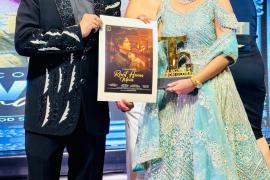 Chhattisgarh's daughter Bollywood playback singer Aishwarya Pandit honored with "Filmjins Tycoon Global Governance and Business Award 2024", Raipur, Khabargali