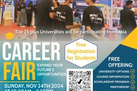 Career Fair 2024 in Raipur, organized by Educators India on 24th November, a golden opportunity open for all the students of the state to shape their future, Educators India Delhi, a career fair at Hotel Babylon, Station Road Raipur, will get a chance to meet and interact with representatives from more than 25 leading universities of Asia, Sunil Prajapati, Chhattisgarh, Khabargali