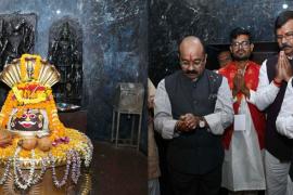 Our cultural and religious traditions also bring joy in life, Chief Minister Sai participated in Kartik Punni Mela at Mahadev Ghat, Raipur, On the occasion of Kartik Purnima, Chief Minister Shri Vishnu Dev Sai reached Mahadev Ghat on the banks of the holy Kharun river in the capital Raipur and took darshan of Shri Hatkeshwar Mahadev and Maa Kali, Chhattisgarh, Khabargali