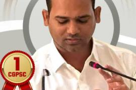 Ravishankar of Balodabazar is the topper of CGPSC, a student of ETINT of NIT Raipur, Ravishankar Verma, a resident of Kosamandi village of Balodabazar district, got the top position, Chhattisgarh, Khabargali