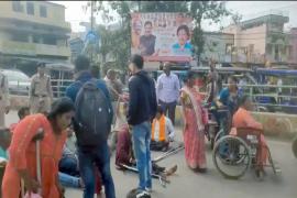  रायपुर में दिव्यांगों का प्रदर्शन, इन 6 सूत्रीय मांगों को लेकर कर रहे प्रदर्शन खबरगली  Demonstration of disabled people in Raipur, protesting against these 6 point demands  cg news hindi news cg big news latest news chhattisgarh news cg hindi news 