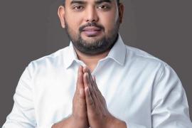 Young and aggressive Congress leader Rahul Tiwari presented his candidature from Swami Vivekanand Sadar Bazar Ward 44, Raipur, Khabargali, Chhattisgarh