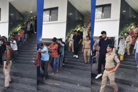Big international sex racket busted in Raipur.. 17 arrested including 2 women,, used to run prostitution by sending pictures and rates of girls to customers through Locanto app, Khabargali