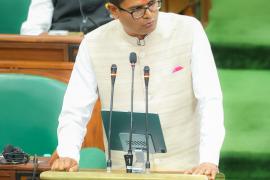 The 25th budget is being presented on the theme 'GATI' i.e. Good Governance, Earth Accelerating Infrastructure, Technology and Industrial Growth. Finance Minister OP Choudhary is presenting the budget. Chhattisgarh, Raipur, KhabargaliChhattisgarh Legislative Assembly