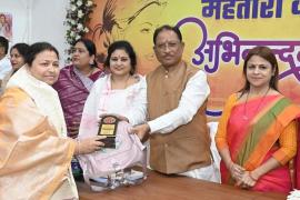 Mahtari Vandan Yojana: Chief Minister Vishnudev Sai released 'Mahatari Vandan Comics', Cartoon Watch India, Mrs. Aarti Sharma, Raipur, Chhattisgarh, Khabargali