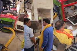 Accident in Dongargarh Maa Bamleshwari temple, ropeway trolley fell down and BJP leader injured hindi news latest News khabargali 