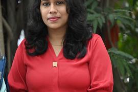 Jiteshwari received her Ph.D. from Hemchand Yadav University, Durg, her thesis is 'Challenges of the twenty-first century and the study of the changing structure and sensibility of Hindi stories, in the context of the stories of Kiran Singh, Tarun Bhatnagar, Uma Shankar Chaudhary, Jyoti Chawla and Divya Vijay', Raipur, Chhattisgarh, Khabargali