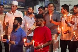 Raipur District, Hussaini Sena, Chhattisgarh, effigies of the accused of Pahalgam massacre were burnt, tributes were paid to the dead, District President Mohammad Aamir, City President Mohammad Sufi Owaisi, City Working President Ashfaq Khan, Raipur North Assembly President Israr Khan, Khabargali Ehtesham Hussain, Sheikh Akram