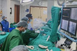 Laser cut angioplasty was done for the first time in Ambedkar Hospital, Raipur, Chhattisgarh got international fame Chhattisgarh News latest news raipur News khabargli 