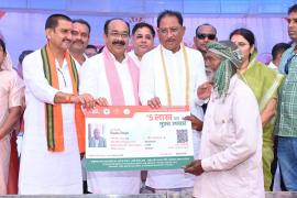 Chhattisgarh is at 5th place in the country in making PM Ayushman Vaya-Vandana Card, Khabargali