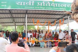 Tara village got infrastructure development due to CSR initiative of RRVUNL, MLA Bhulan Singh Marawi inaugurated, inaugurated various development works like passenger waiting shed, boundary wall of school premises, solar powered water tank and renovation of Anganwadi, Khabargali