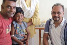Complex eye surgery of a two-year-old innocent was successful. Raipur's ENT specialist Dr. Anuj Jaulkar did the successful operation, Jaulkar ENT Hospital located in Choubey Colony, Dr. Smita Jaulkar, Dr. Manoj Kushwaha